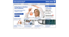 Desktop Screenshot of laborversicherung.de